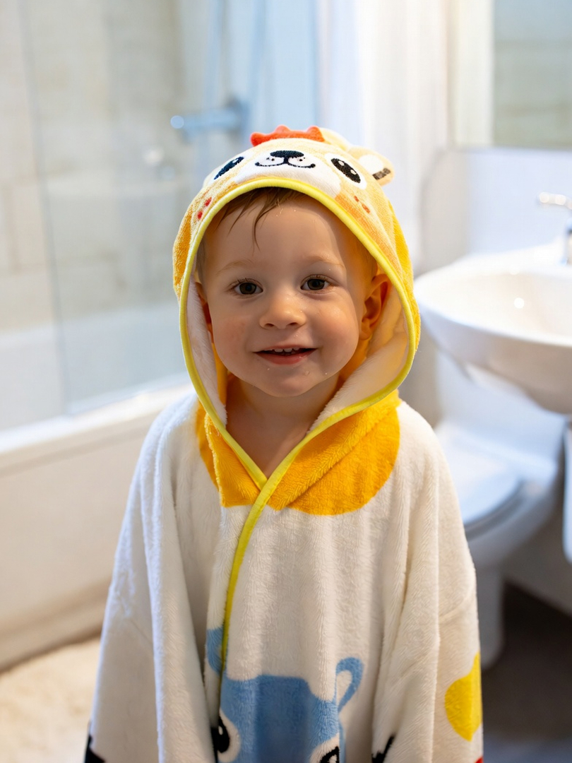 Hooded Kids Bath Towel - Image 2